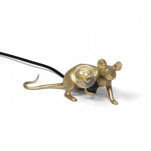 Mouse Lamp Gold Lop