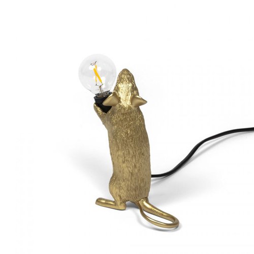 Mouse Lamp Gold Step